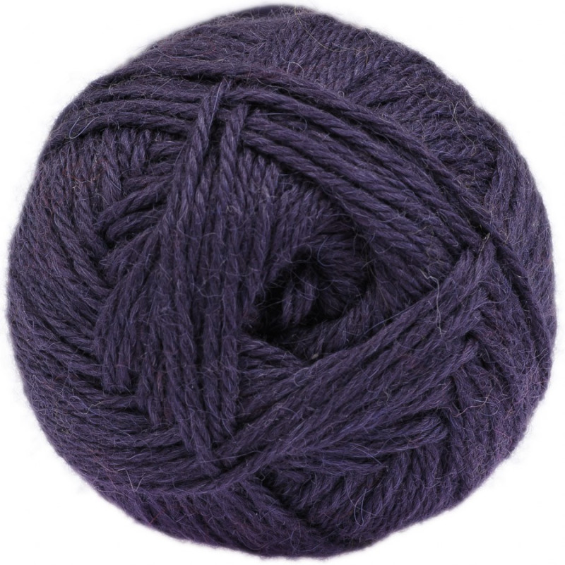 Indigo Lila - Bulky - Lama/Wolle - 100 gr./163 mt.